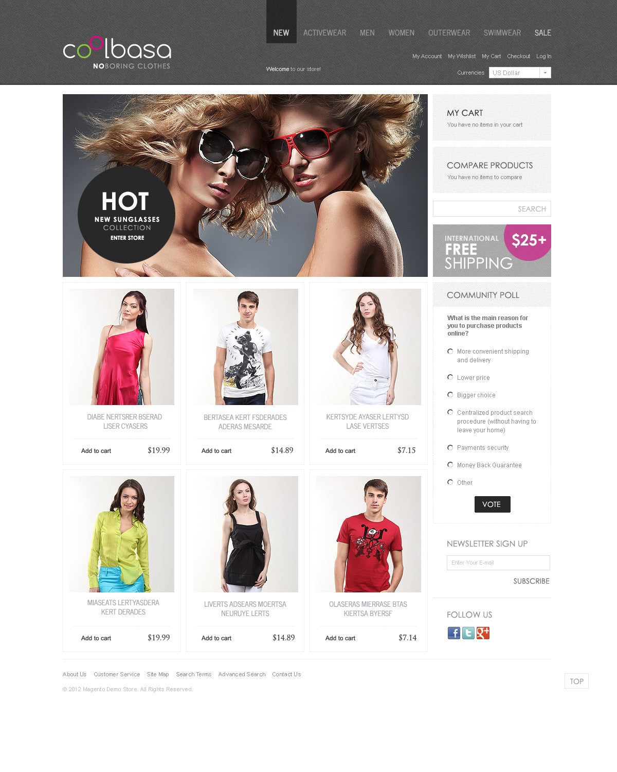 Magento Themes - GoWebBaby.Com