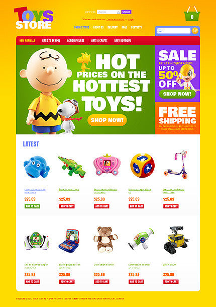 Magento Themes - GoWebBaby.Com