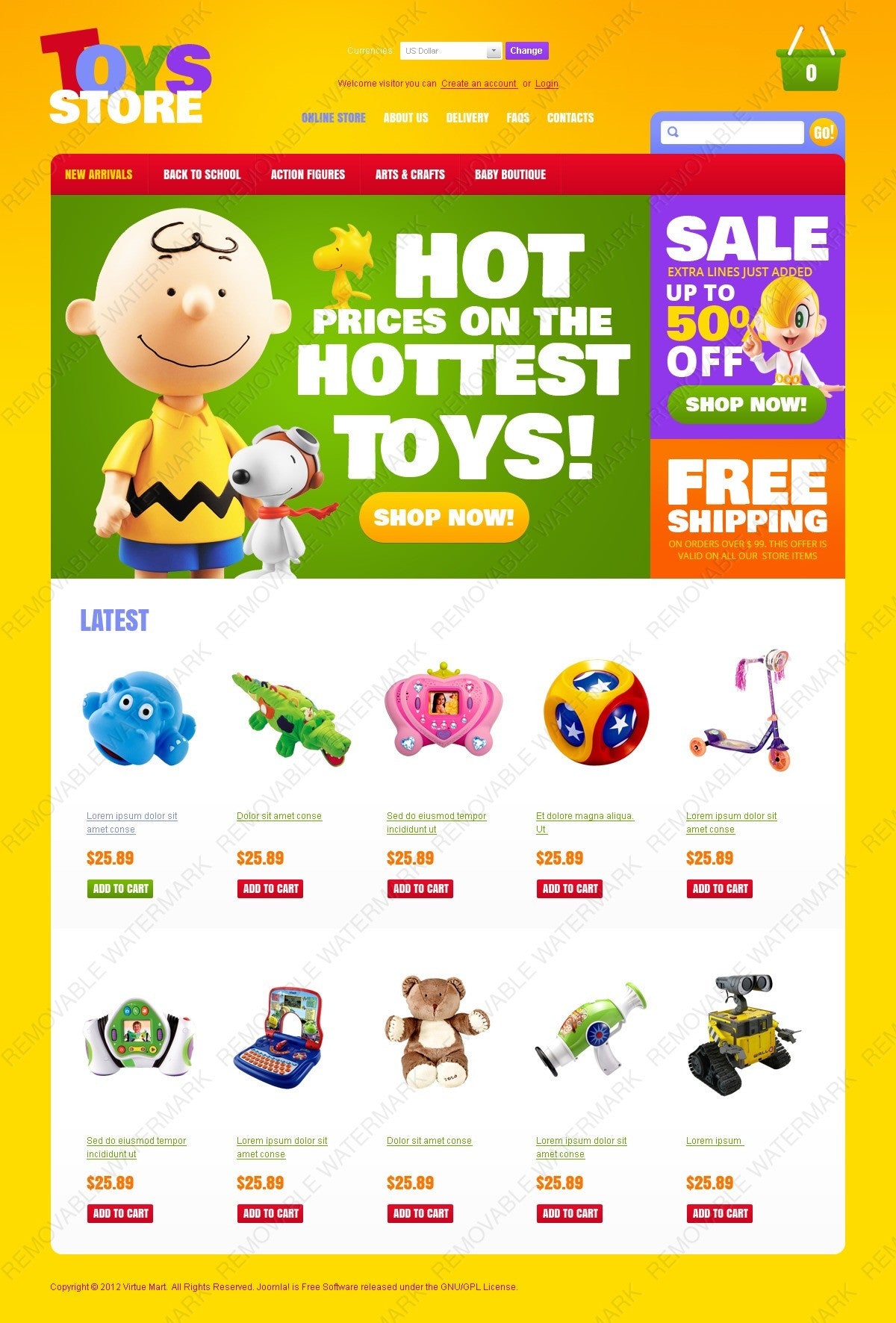 Magento Themes - GoWebBaby.Com
