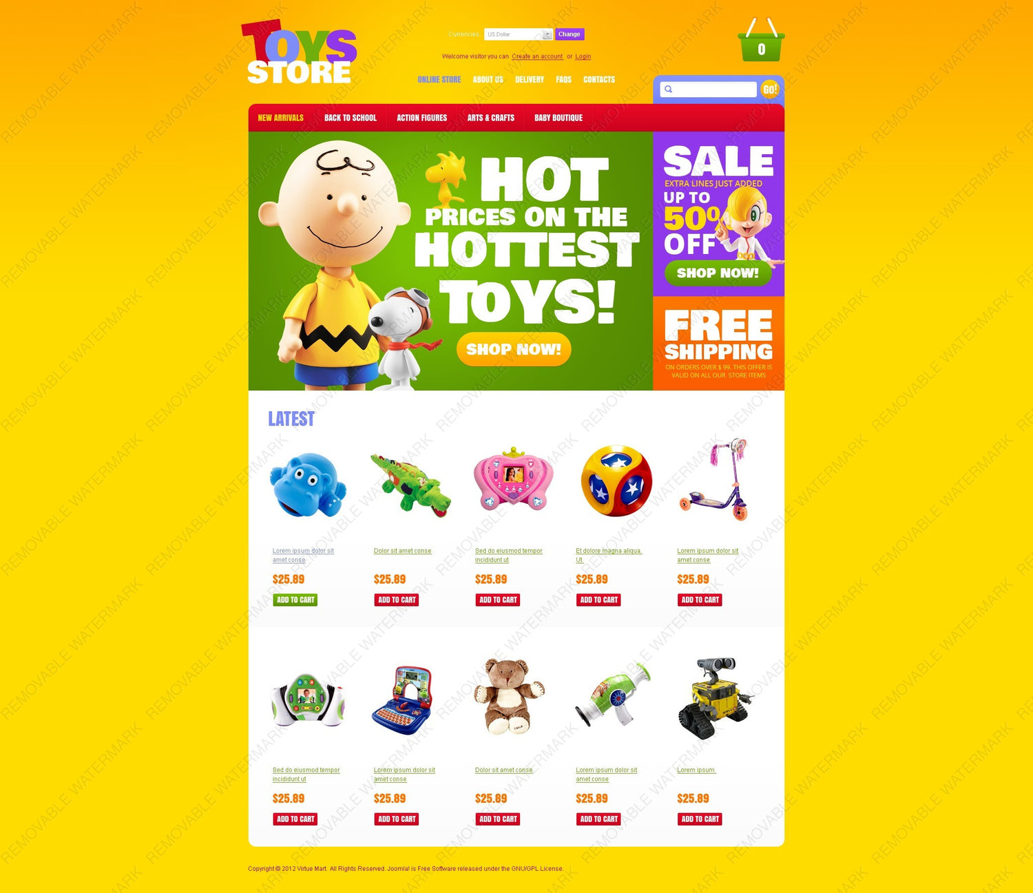 Magento Themes - GoWebBaby.Com