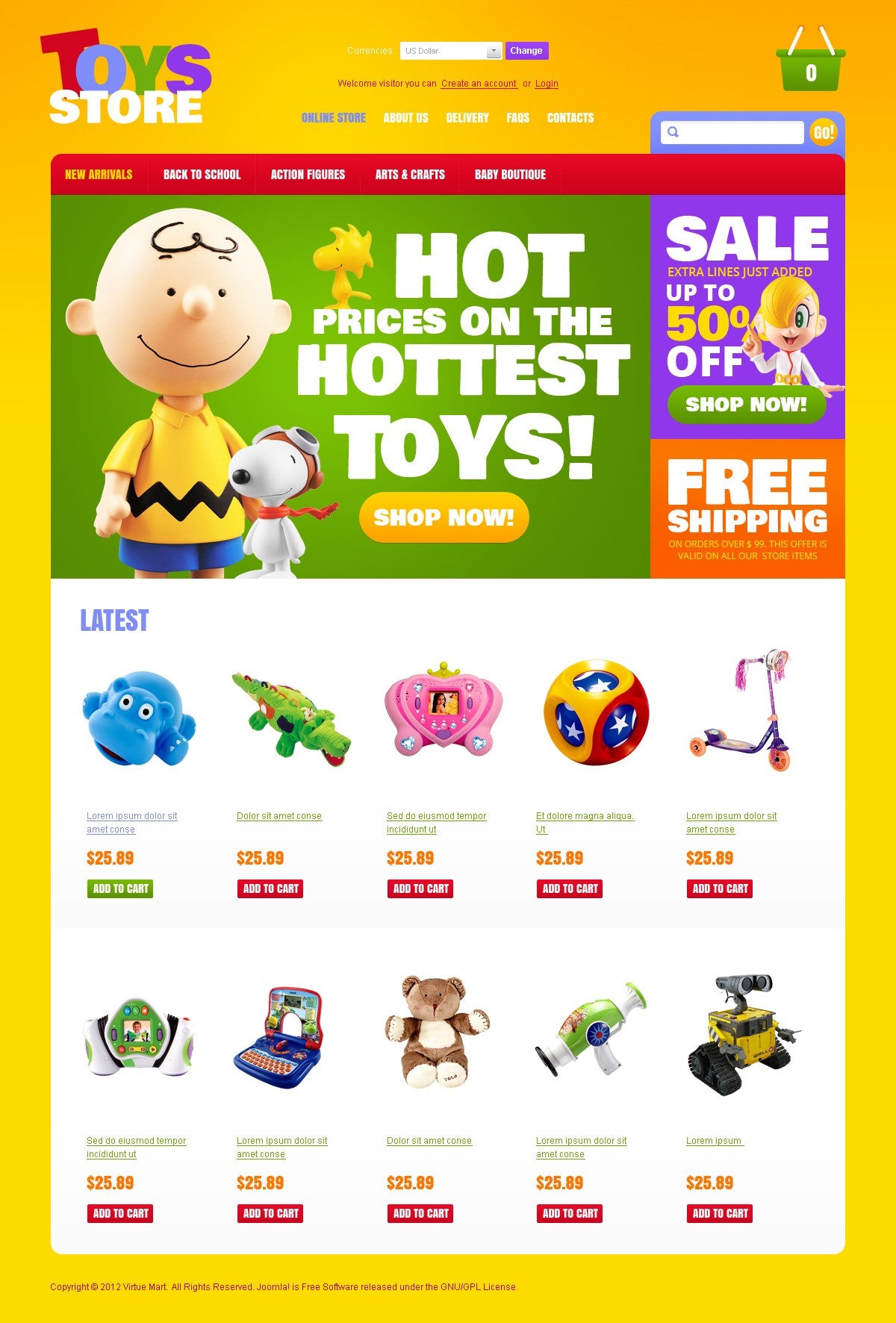 Magento Themes - GoWebBaby.Com