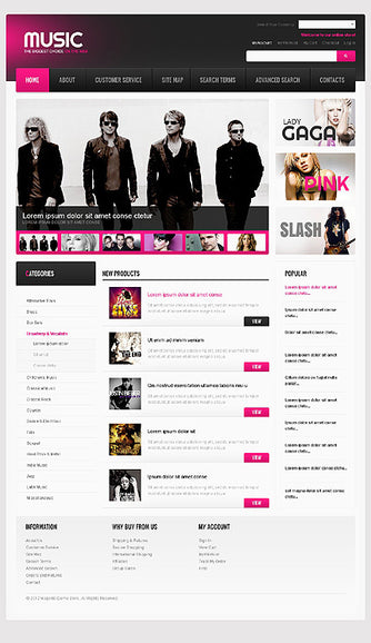 Magento Themes - GoWebBaby.Com