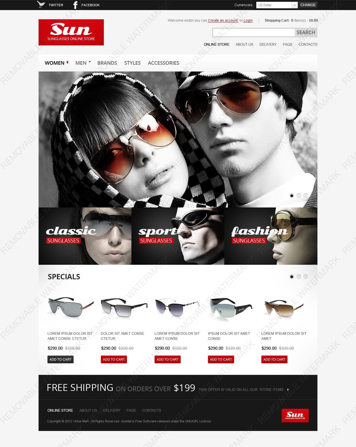 Magento Themes - GoWebBaby.Com