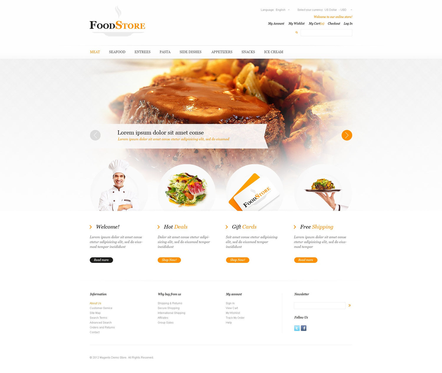 Magento Themes - GoWebBaby.Com