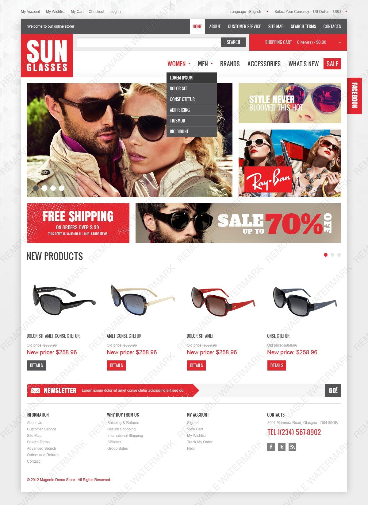 Magento Themes - GoWebBaby.Com