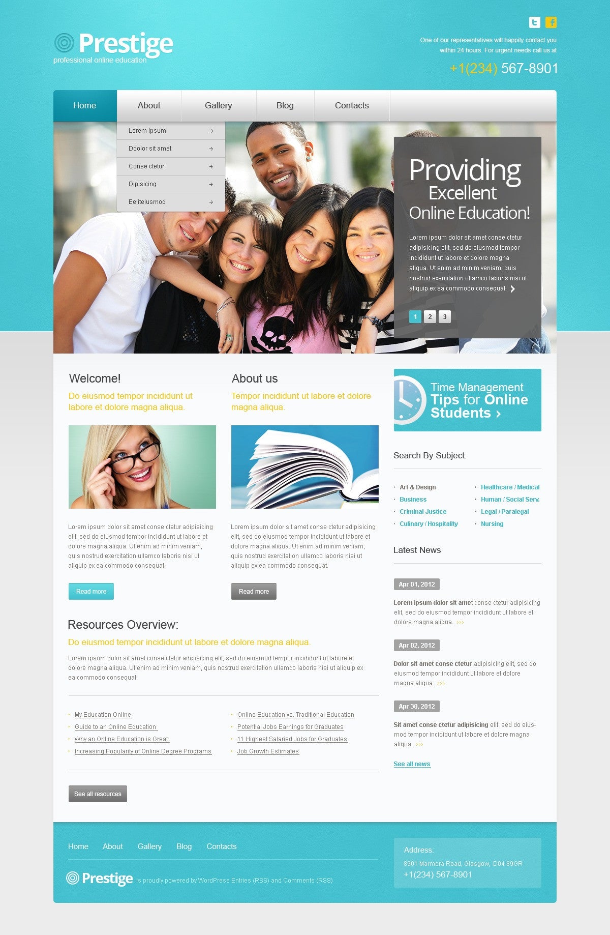 WordPress Themes - GoWebBaby.Com
