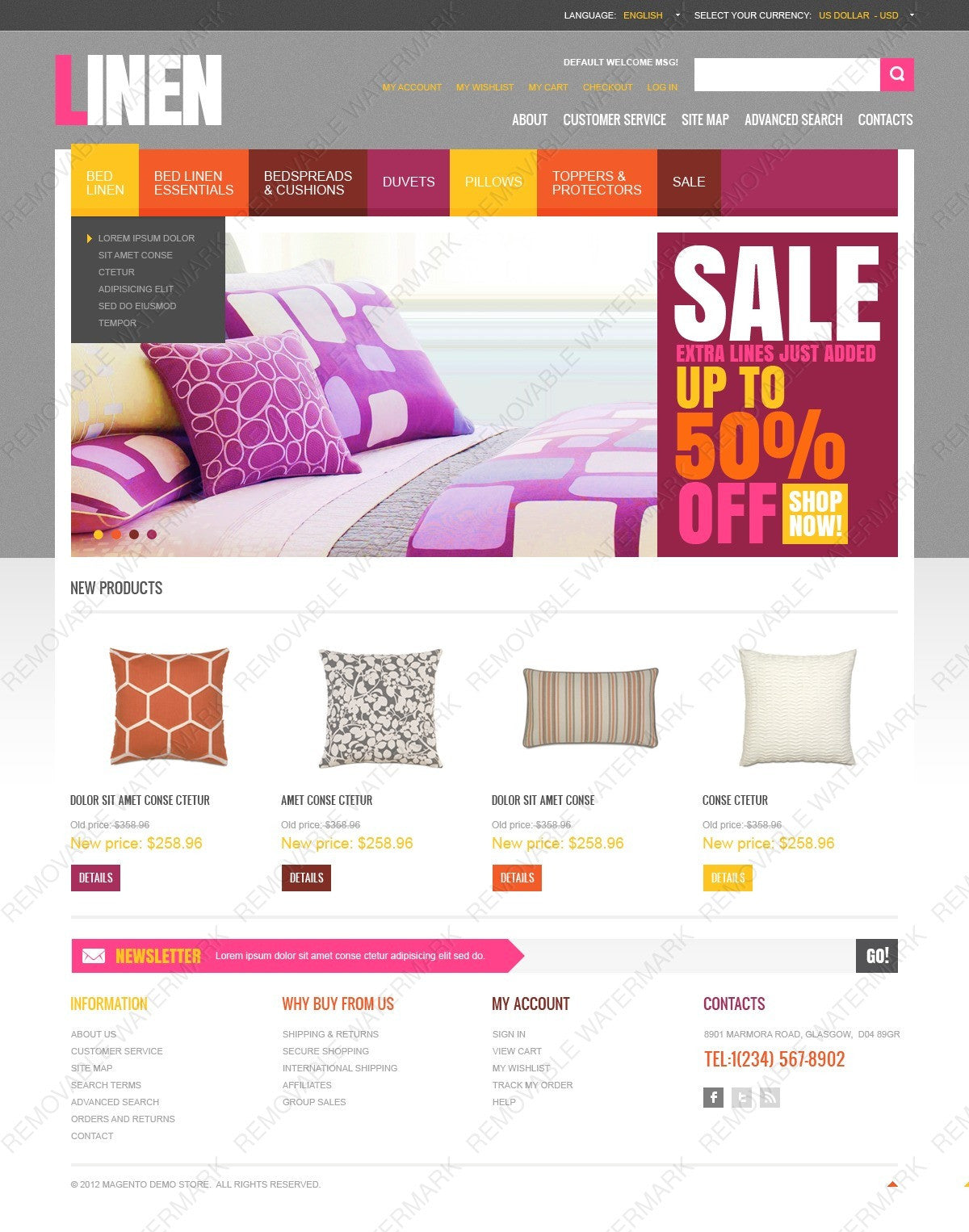 Magento Themes - GoWebBaby.Com