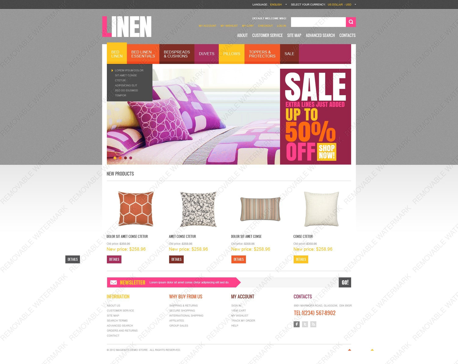 Magento Themes - GoWebBaby.Com