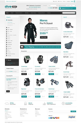 Magento Themes - GoWebBaby.Com