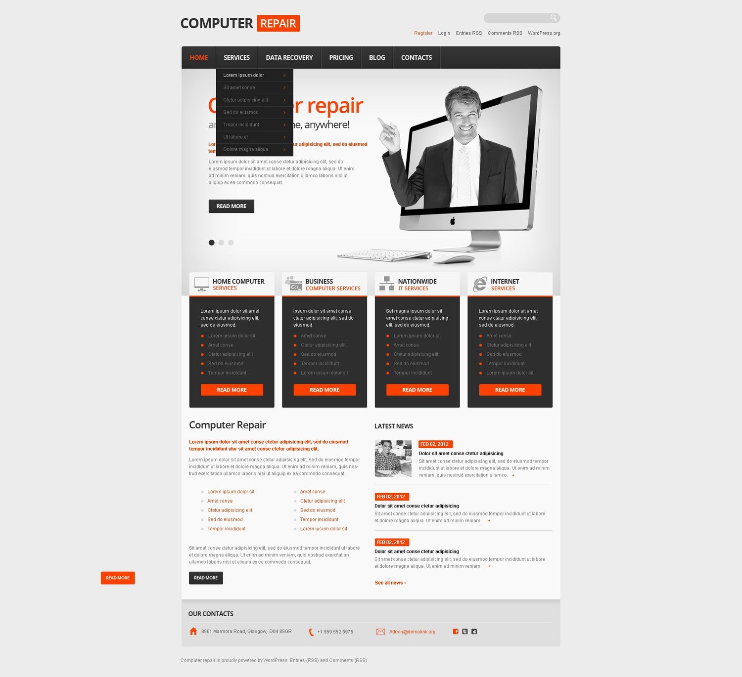 WordPress Themes - GoWebBaby.Com