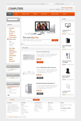 Magento Themes - GoWebBaby.Com