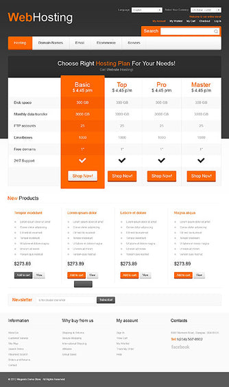 Magento Themes - GoWebBaby.Com