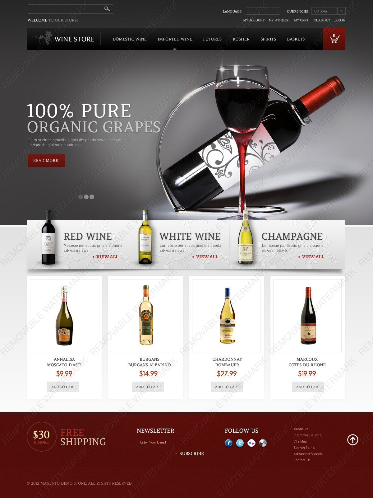Magento Themes - GoWebBaby.Com