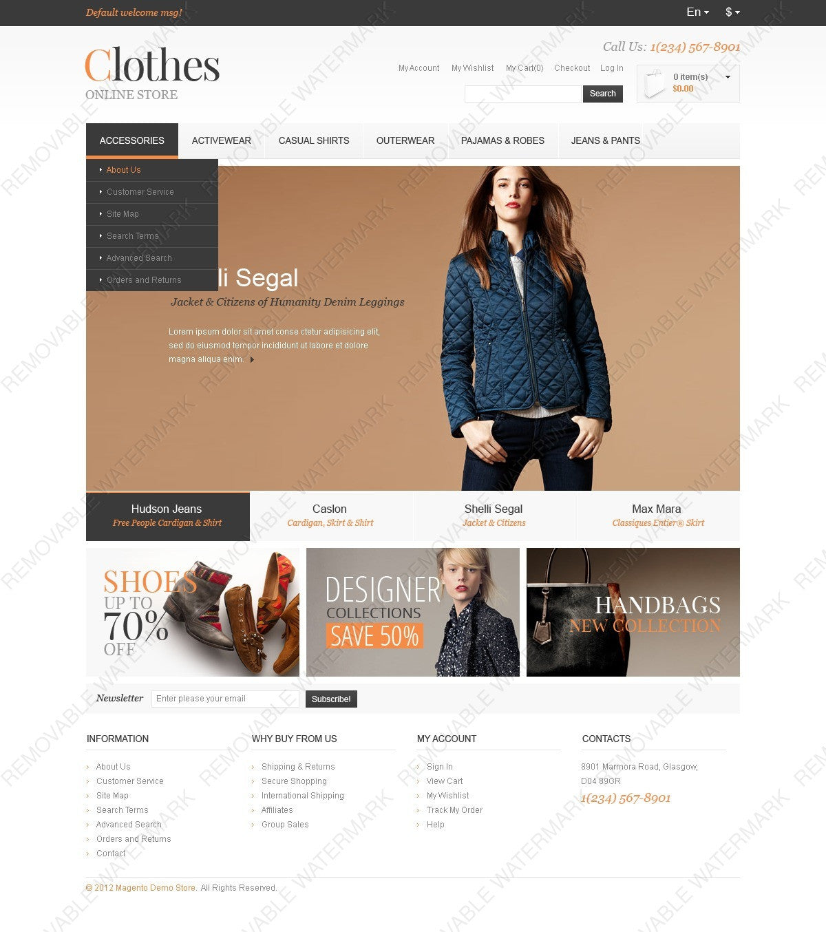 Magento Themes - GoWebBaby.Com