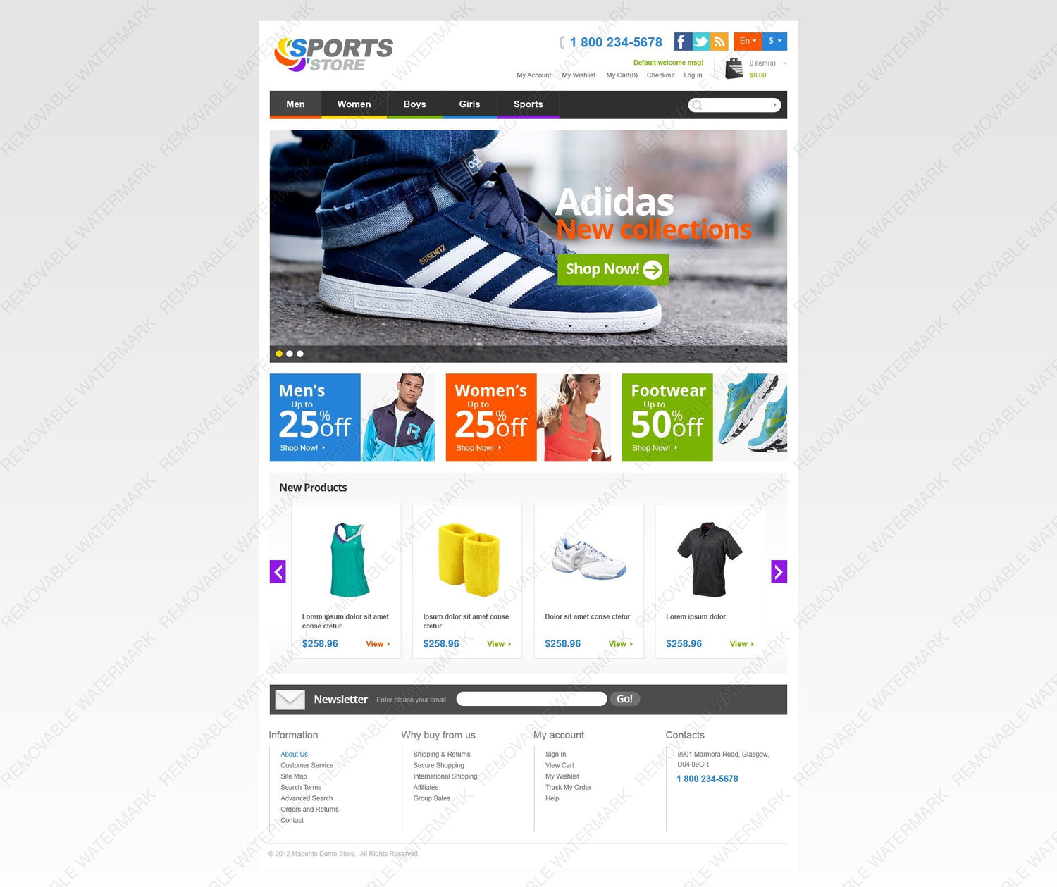 Magento Themes - GoWebBaby.Com