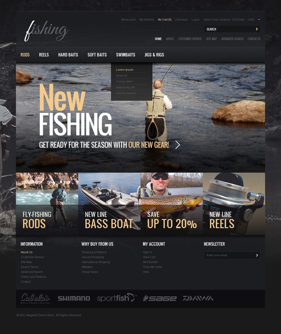 Magento Themes - GoWebBaby.Com