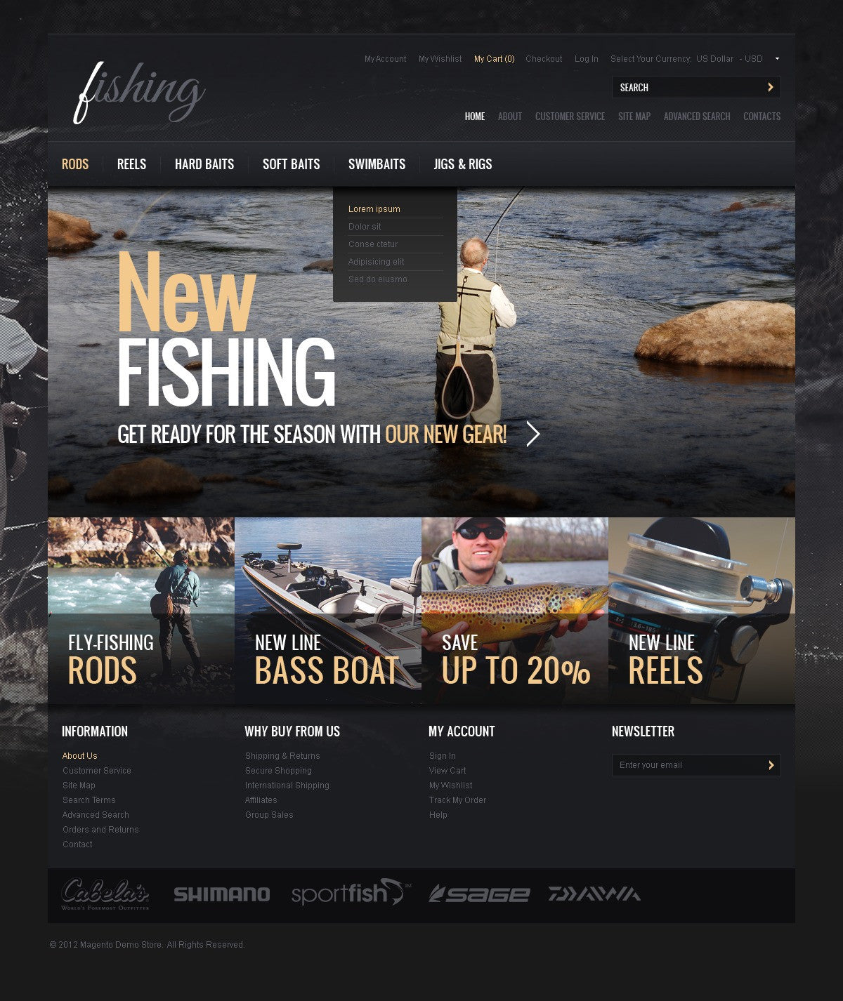 Magento Themes - GoWebBaby.Com
