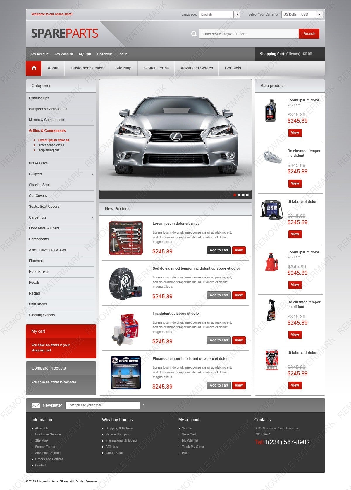 Magento Themes - GoWebBaby.Com