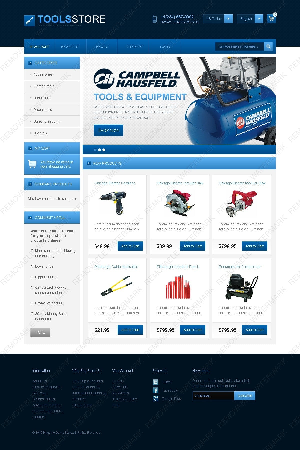 Magento Themes - GoWebBaby.Com