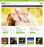 Stock Images Photography Magento Website Design - GoWebBaby.Com
