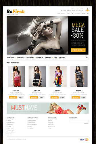 Magento Themes - GoWebBaby.Com