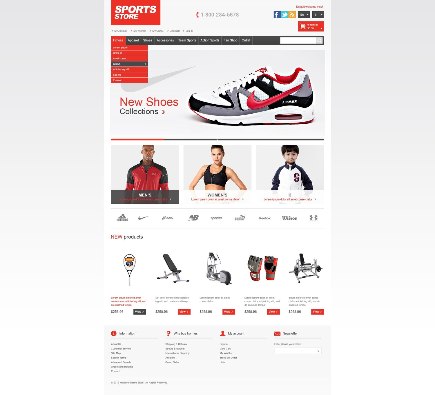 Magento Themes - GoWebBaby.Com