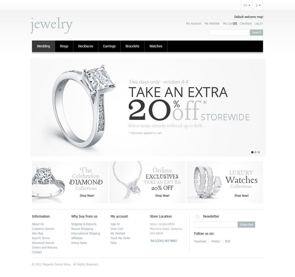 Magento Themes - GoWebBaby.Com