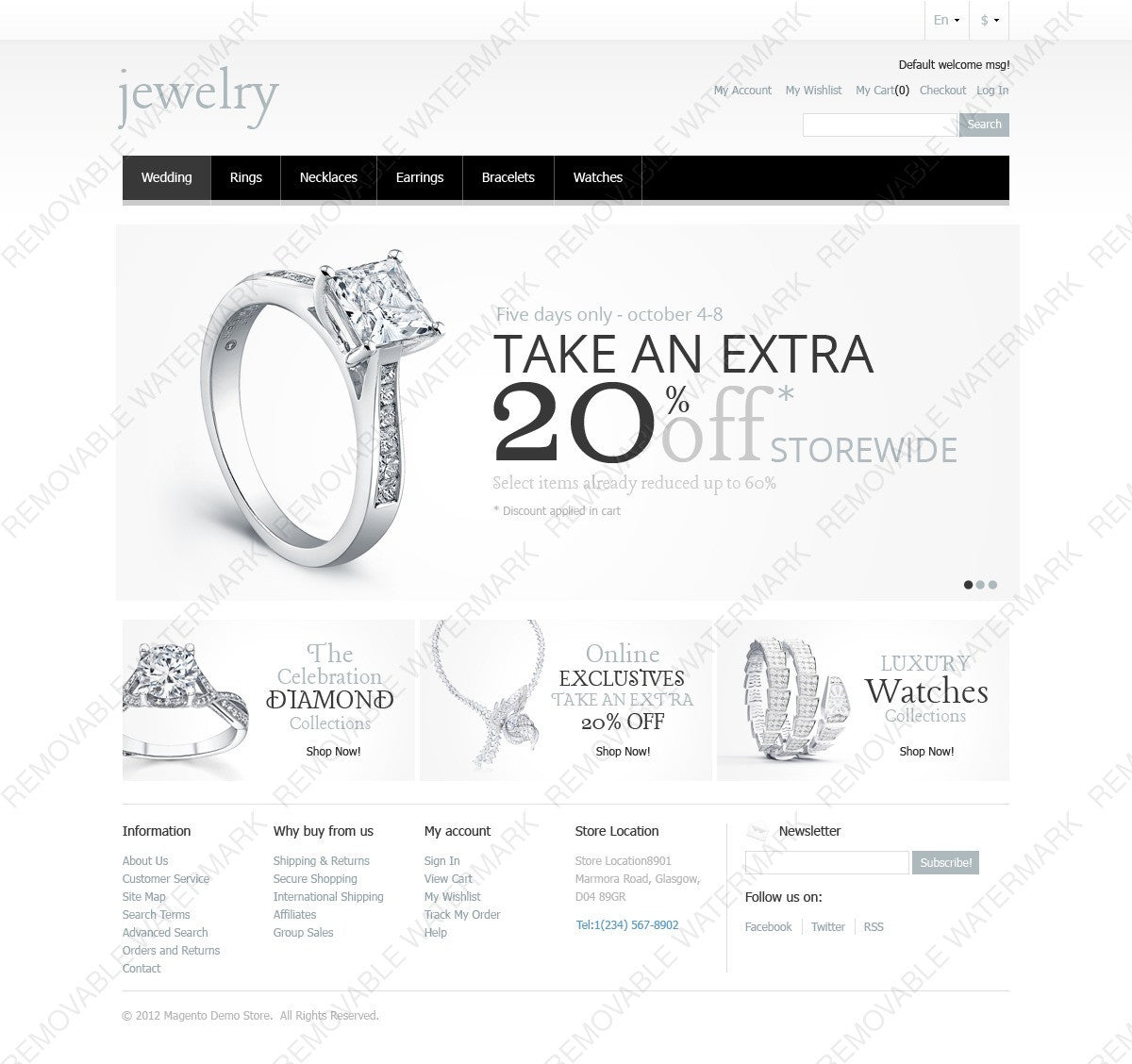 Magento Themes - GoWebBaby.Com