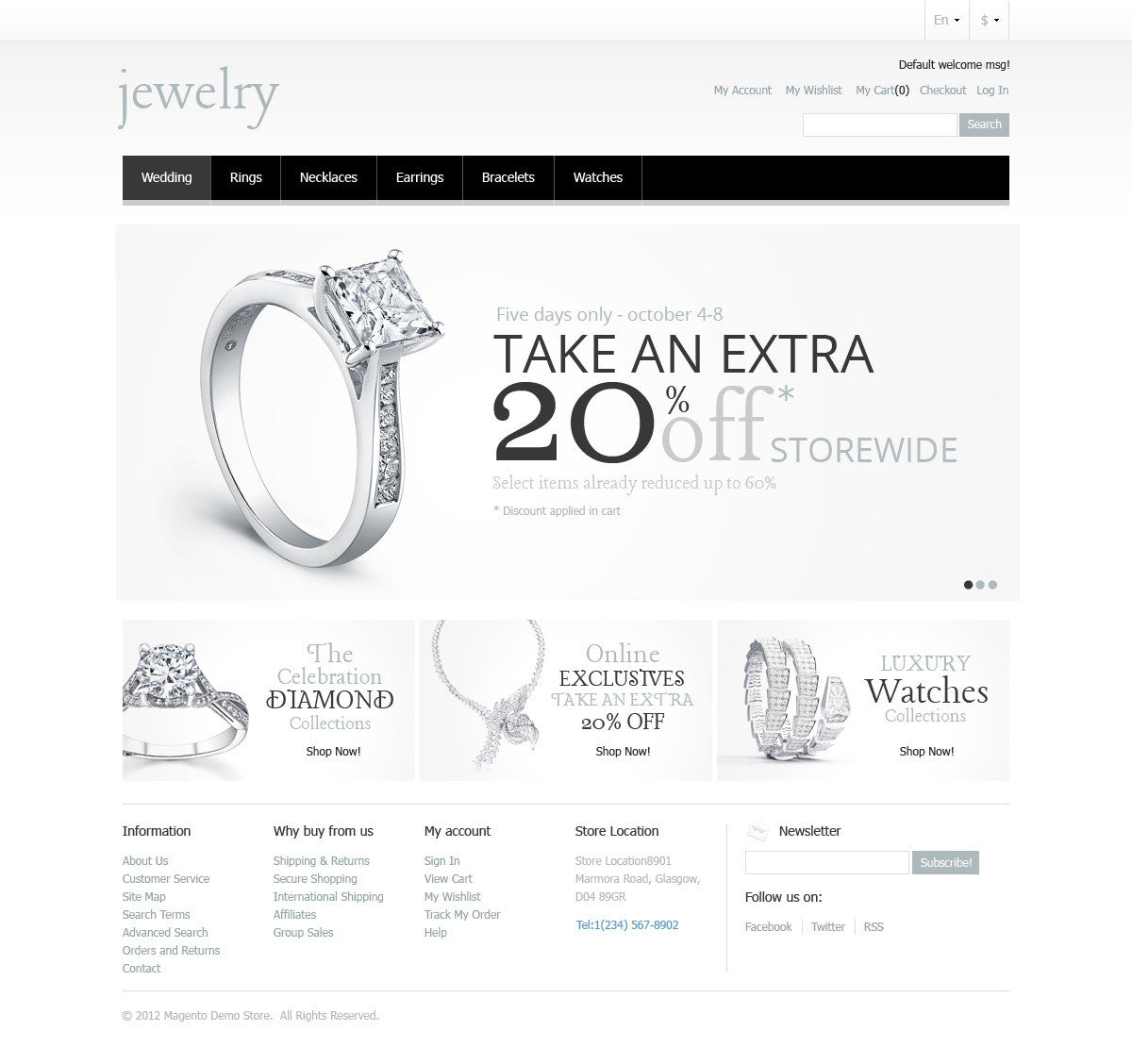 Magento Themes - GoWebBaby.Com