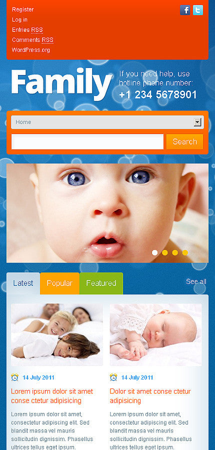 WordPress Themes - GoWebBaby.Com
