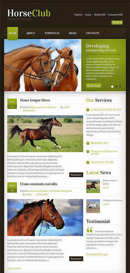 WordPress Themes - GoWebBaby.Com