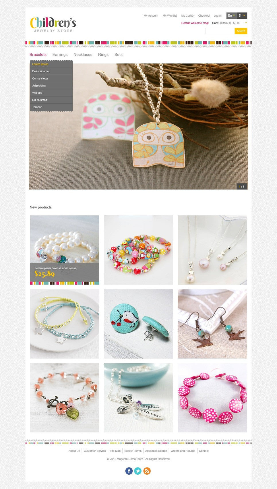 Magento Themes - GoWebBaby.Com