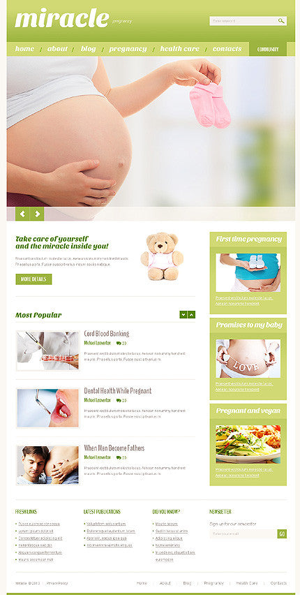 WordPress Themes - GoWebBaby.Com