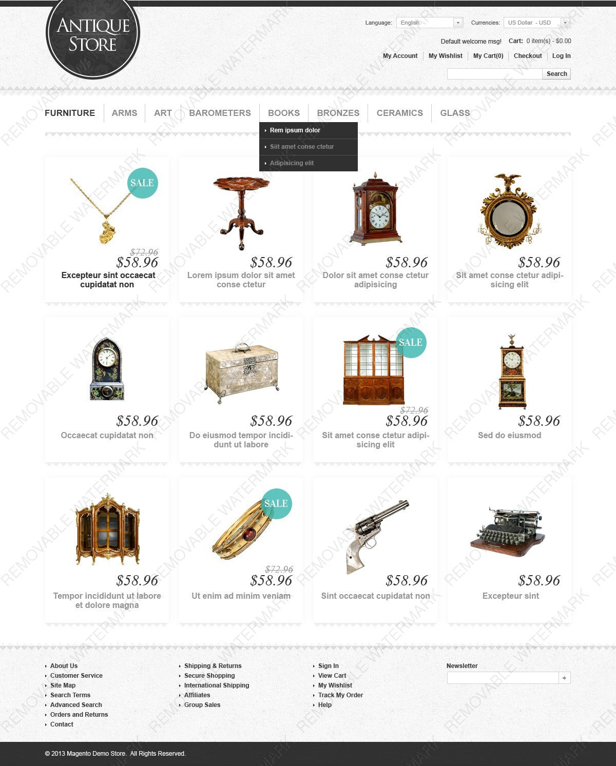 Magento Themes - GoWebBaby.Com
