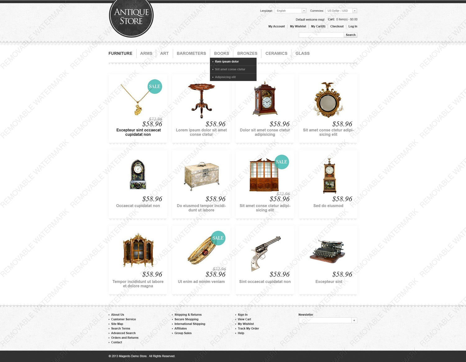 Magento Themes - GoWebBaby.Com
