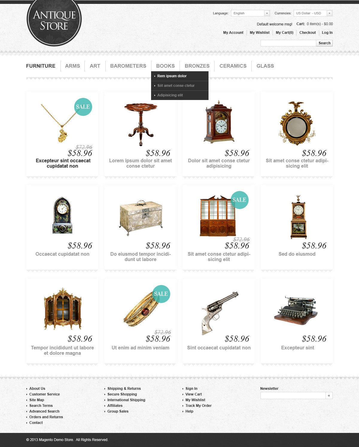 Magento Themes - GoWebBaby.Com
