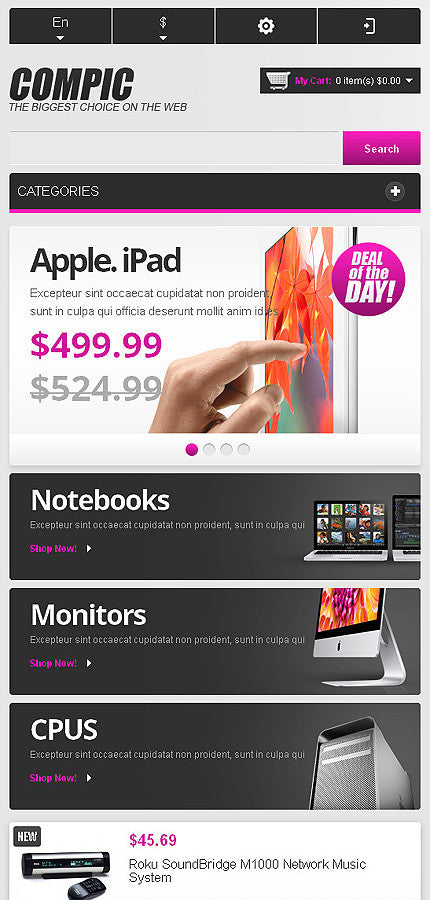 Magento Themes - GoWebBaby.Com