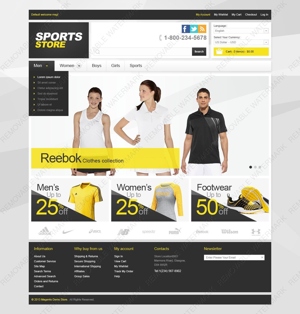Magento Themes - GoWebBaby.Com