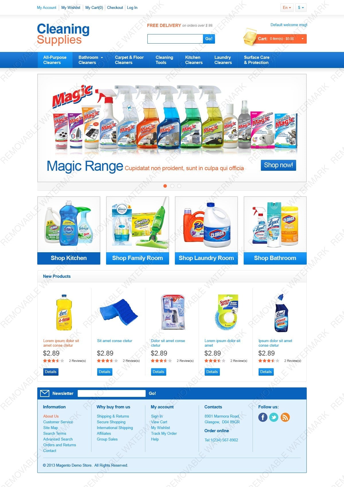 Magento Themes - GoWebBaby.Com