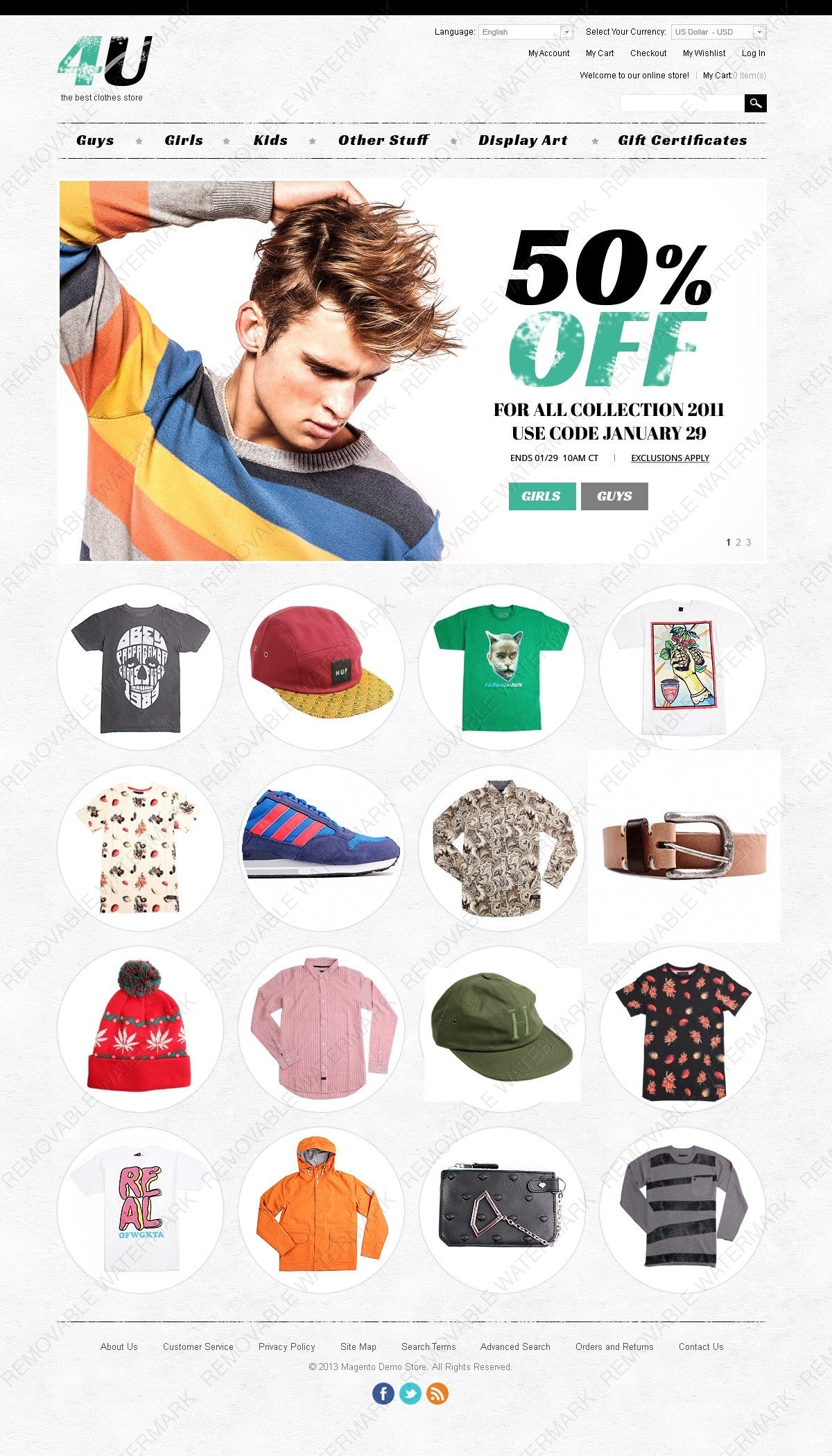 Magento Themes - GoWebBaby.Com