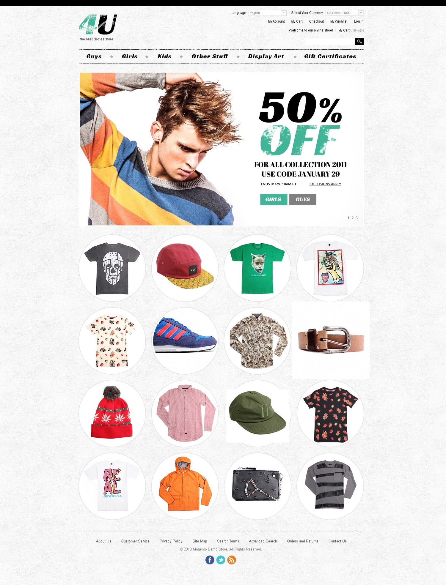 Magento Themes - GoWebBaby.Com