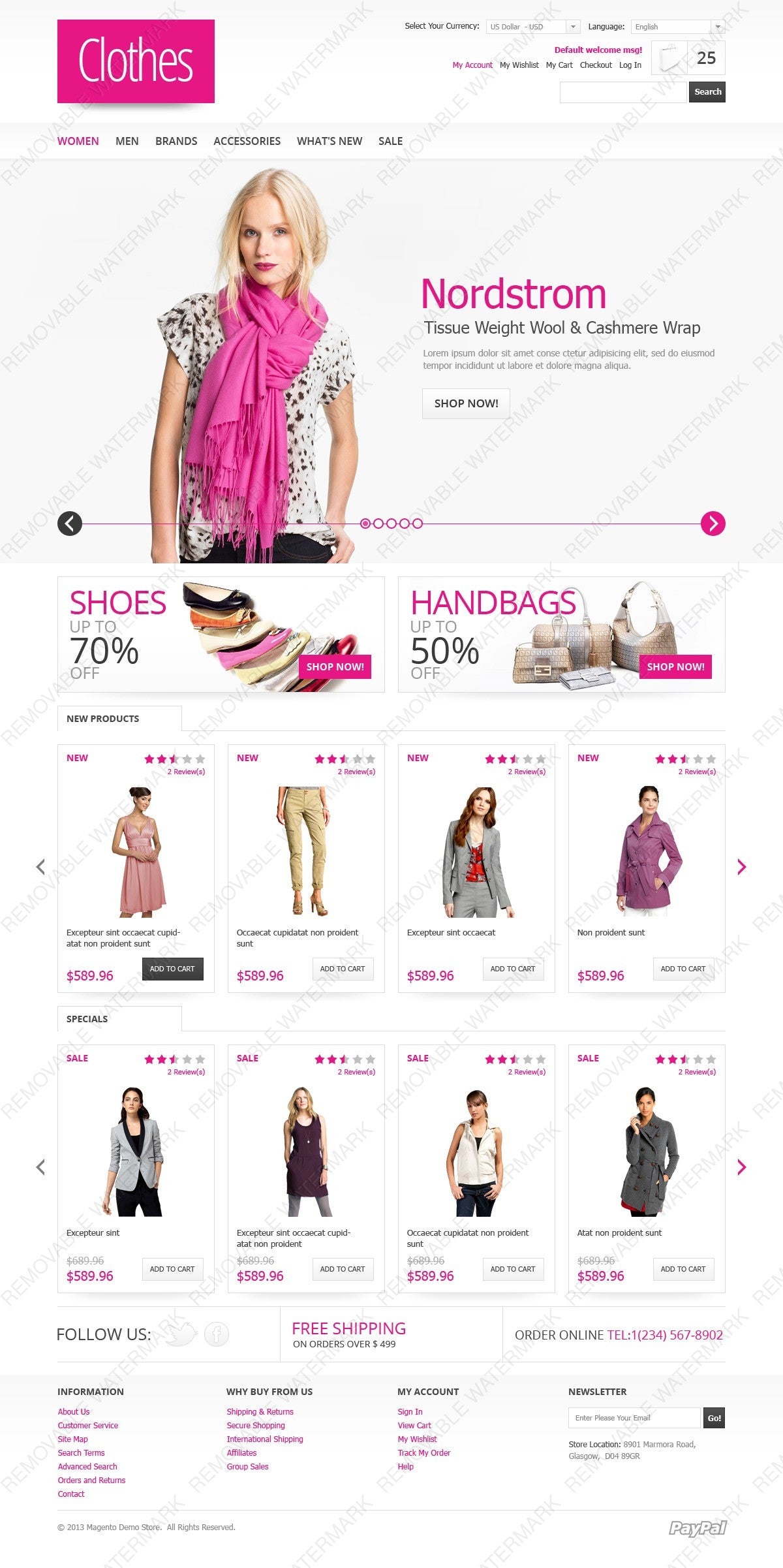 Magento Themes - GoWebBaby.Com