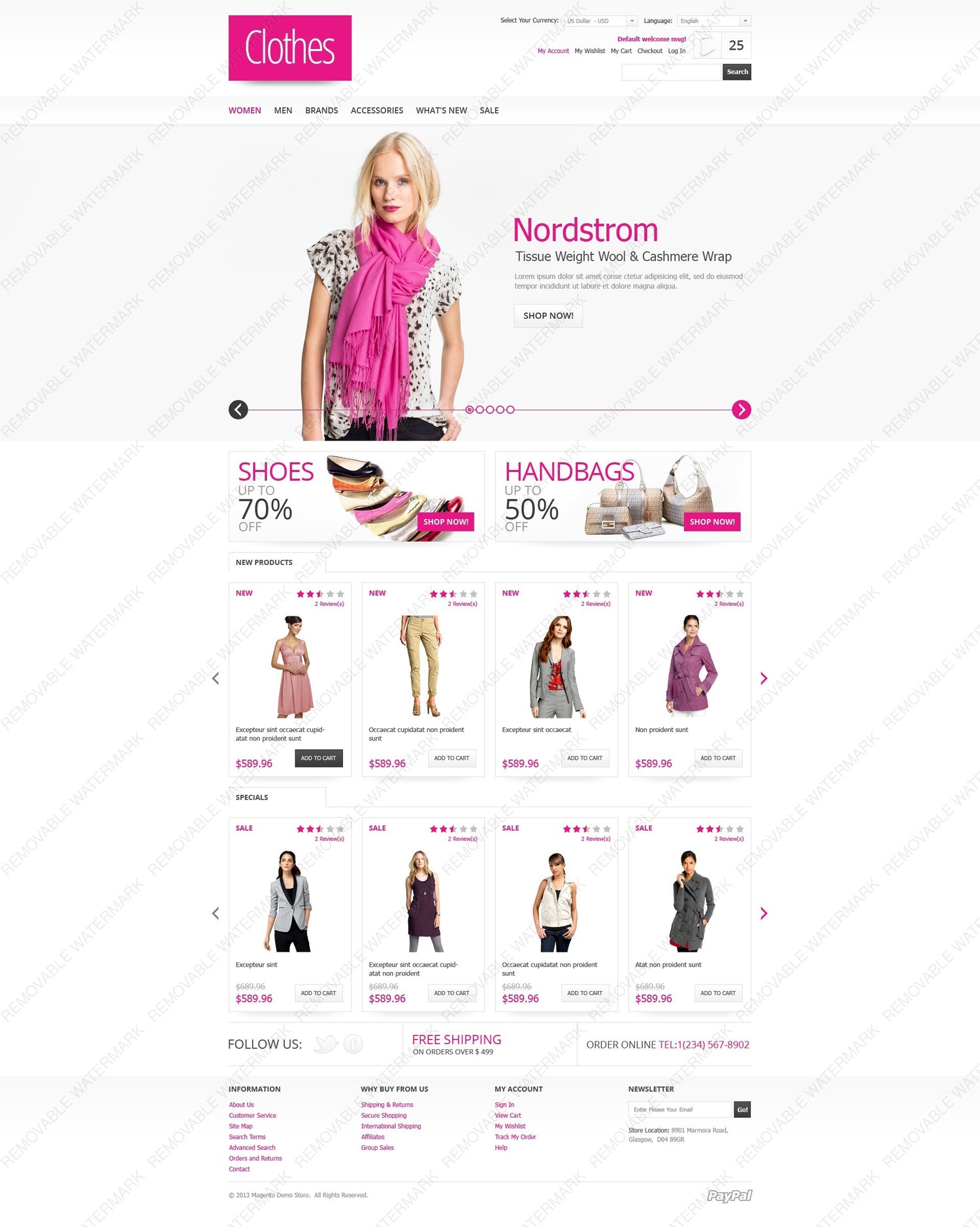 Magento Themes - GoWebBaby.Com