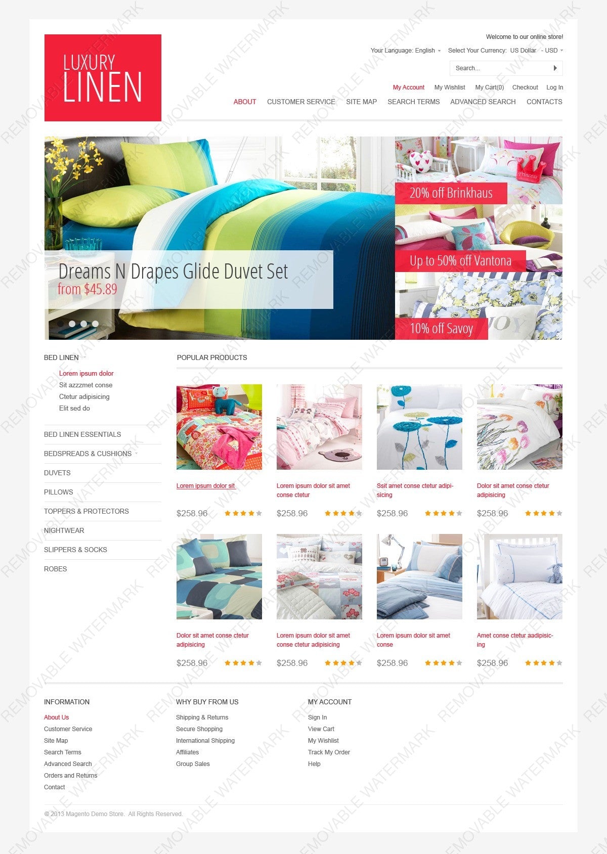 Magento Themes - GoWebBaby.Com