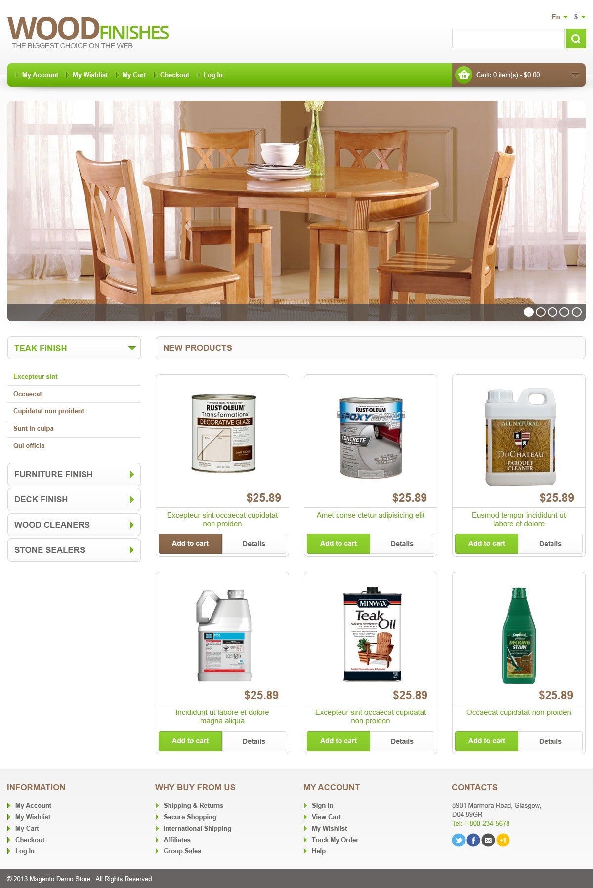 Magento Themes - GoWebBaby.Com