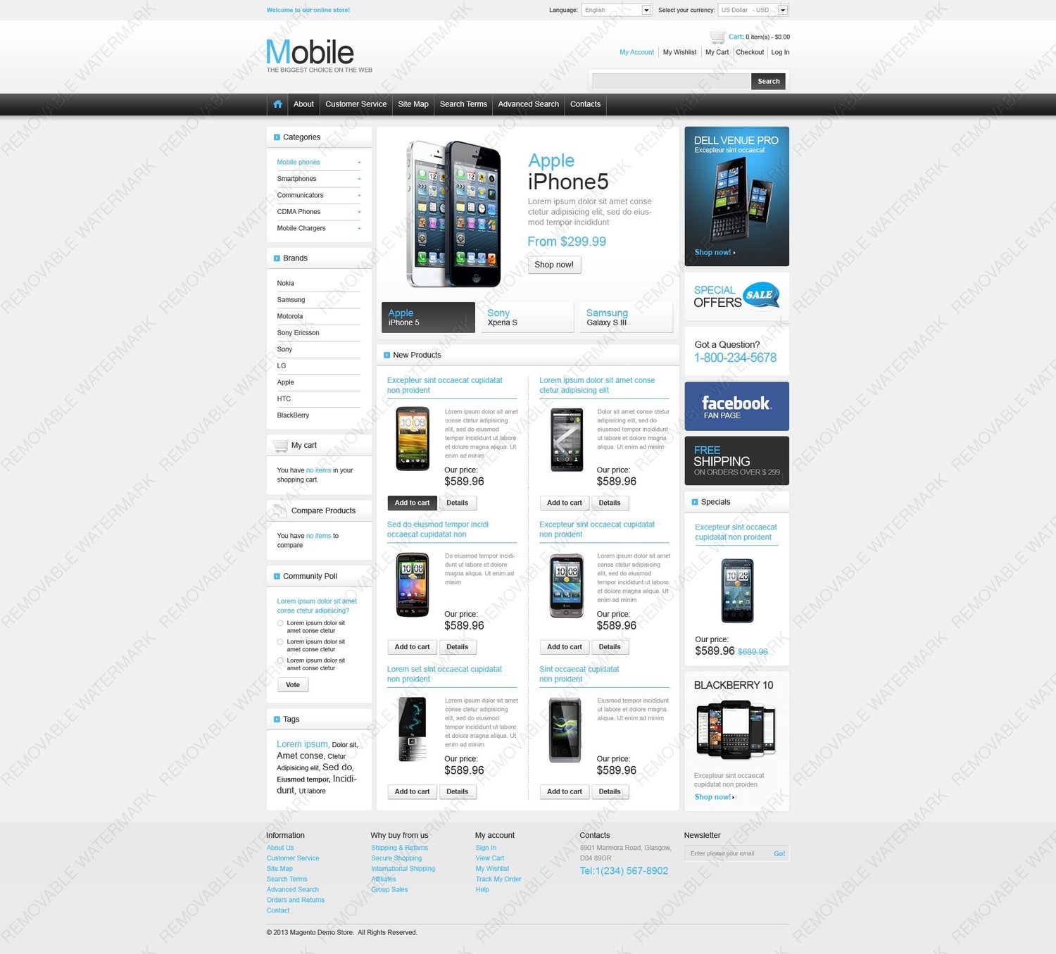 Magento Themes - GoWebBaby.Com