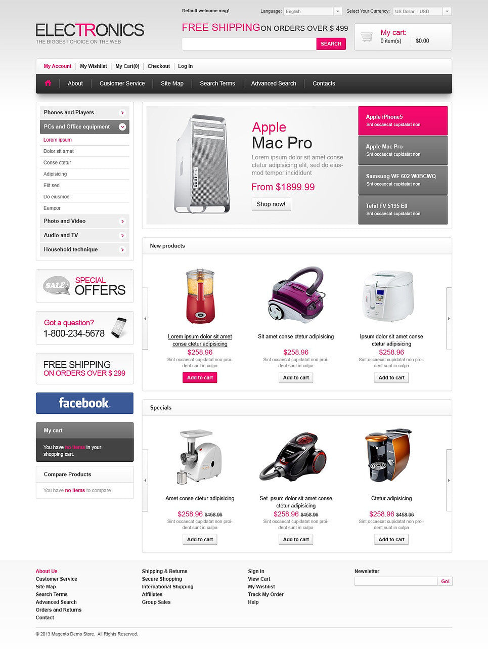 Magento Themes - GoWebBaby.Com