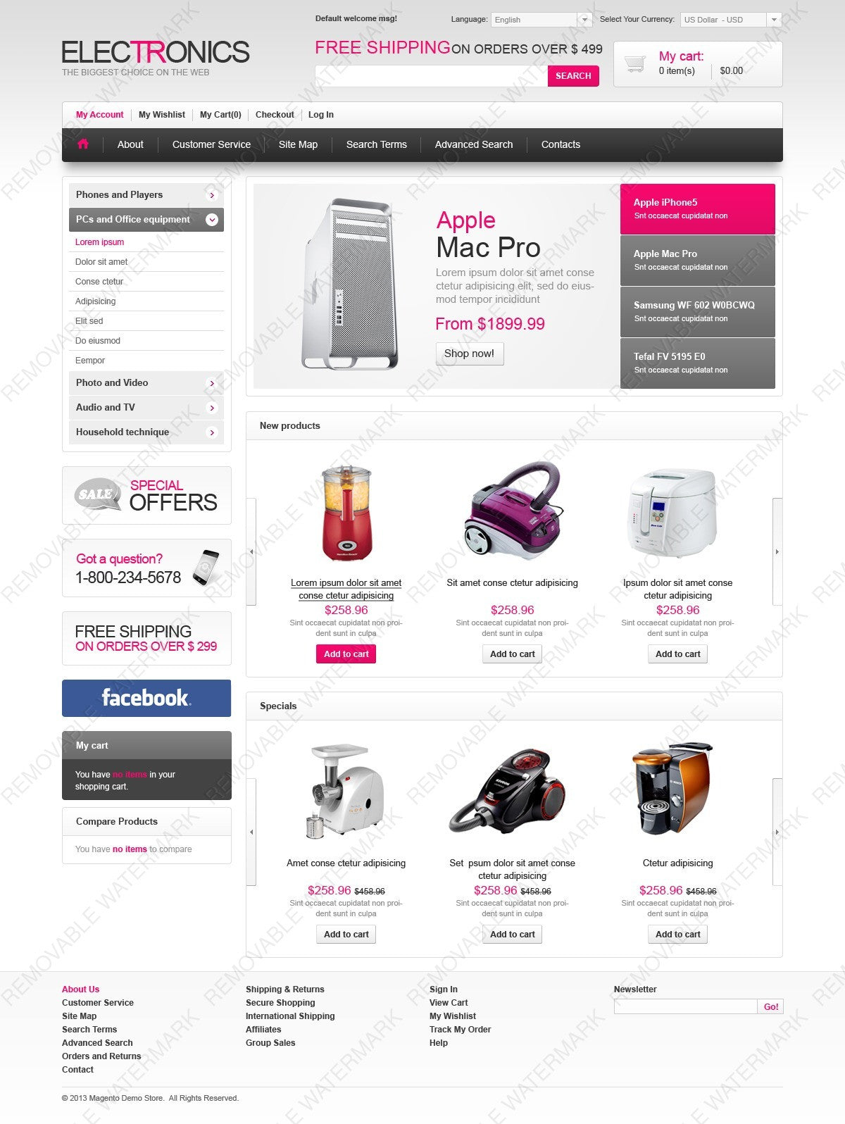 Magento Themes - GoWebBaby.Com