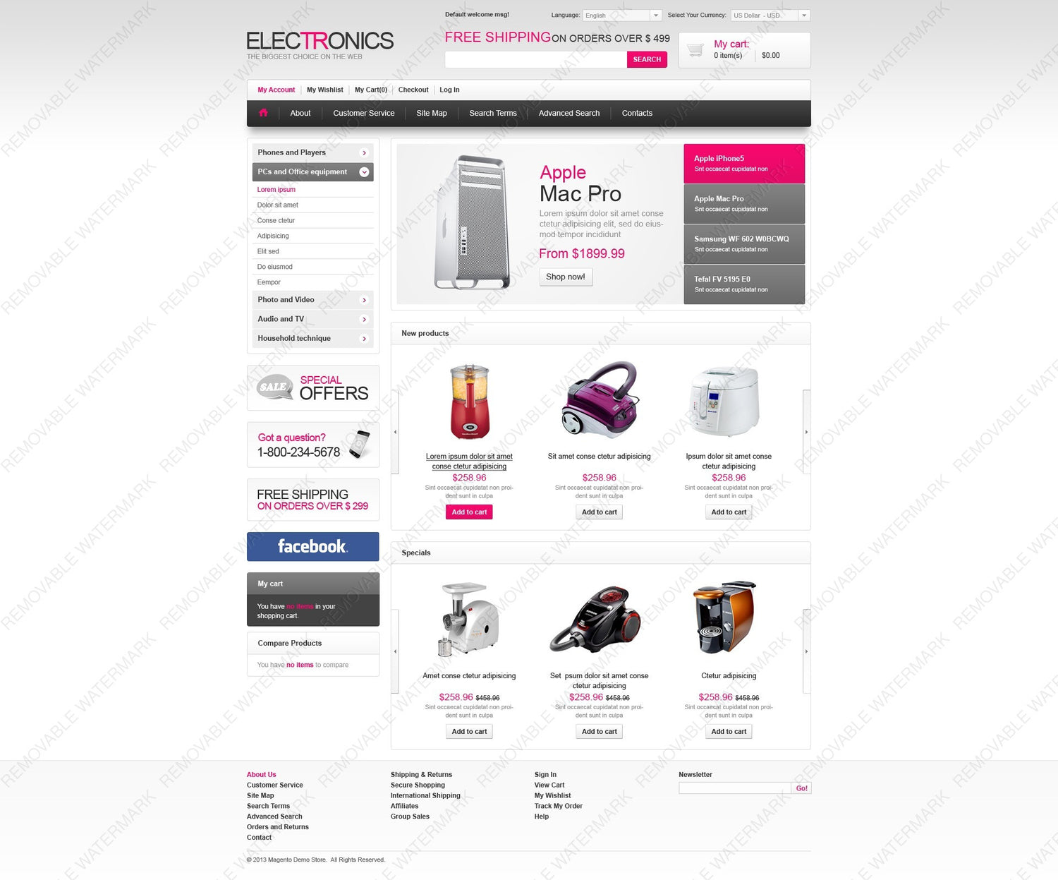 Magento Themes - GoWebBaby.Com