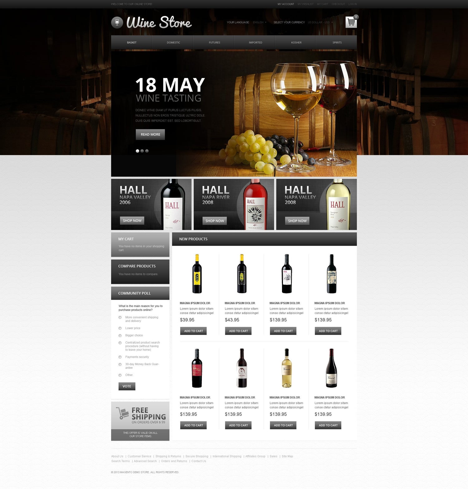 Magento Themes - GoWebBaby.Com